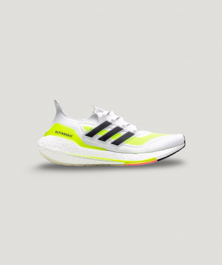 Adidas Ultraboost 21 | White N Yellow