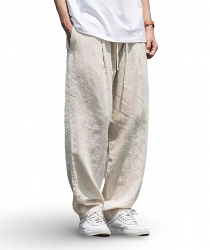 Trend CSS Linen Pants Biege