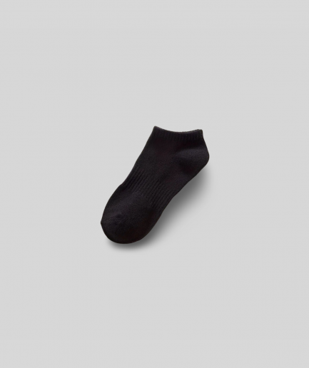 Plain Socks Low - Black