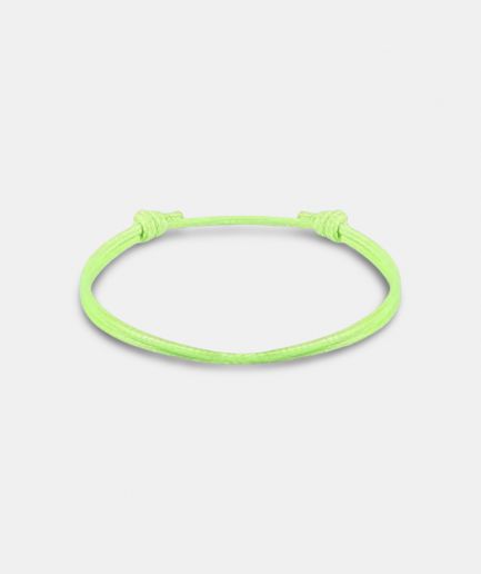 Thread Bracelete - Fluorescent Green